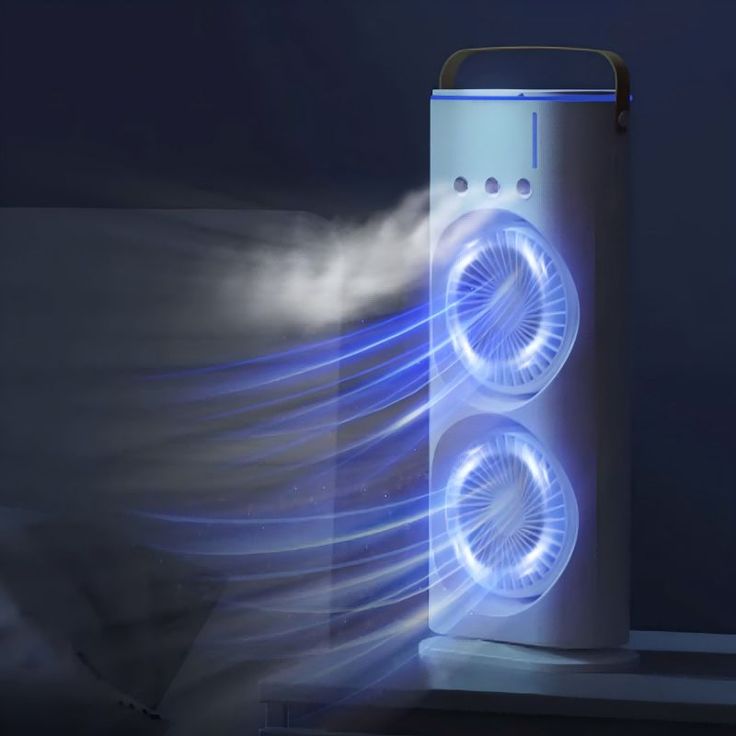 DOUBLE ENDED SPRAY FAN COLD AIR